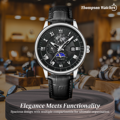 Julian | Global Voyager Moon Phase Watch