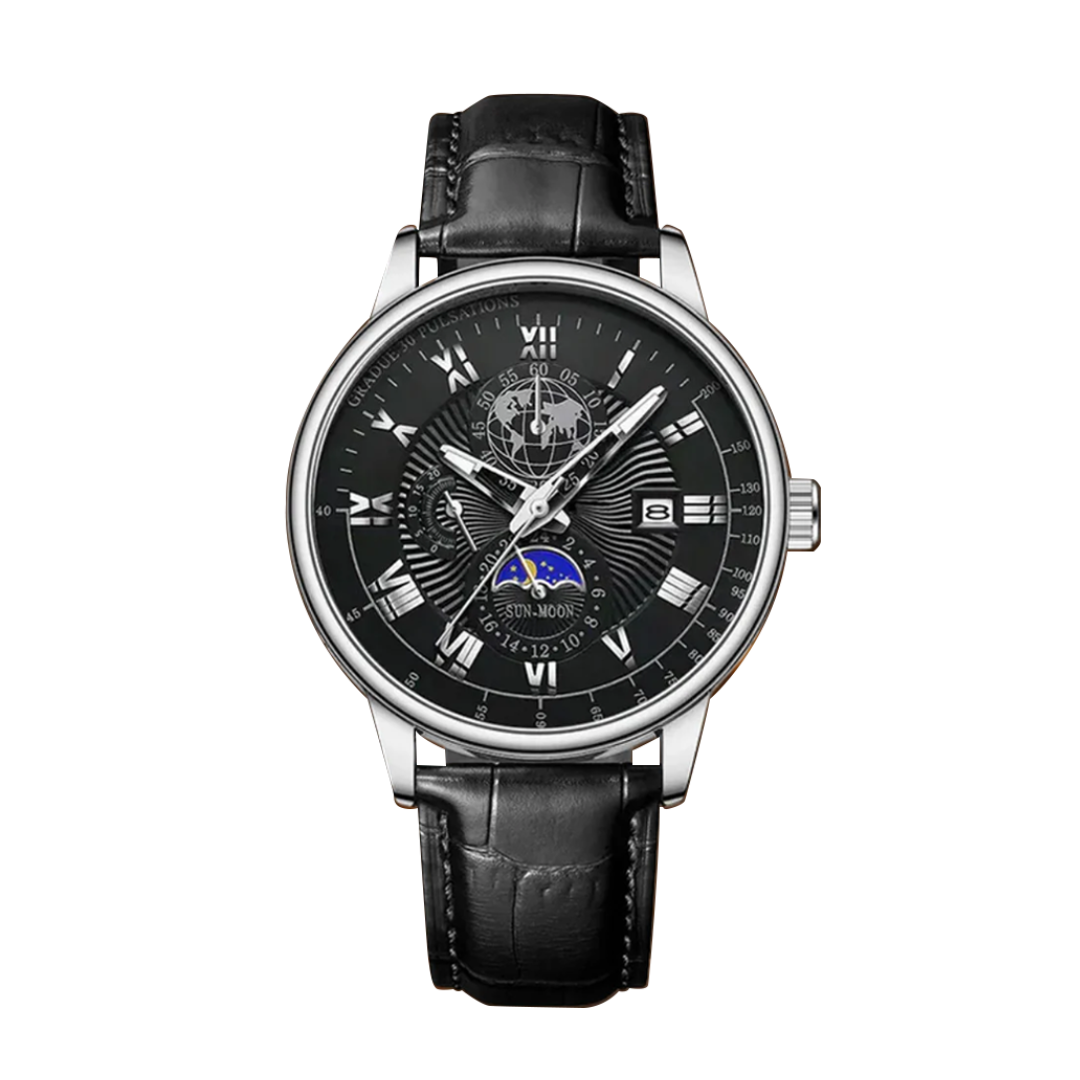 Julian | Global Voyager Moon Phase Watch