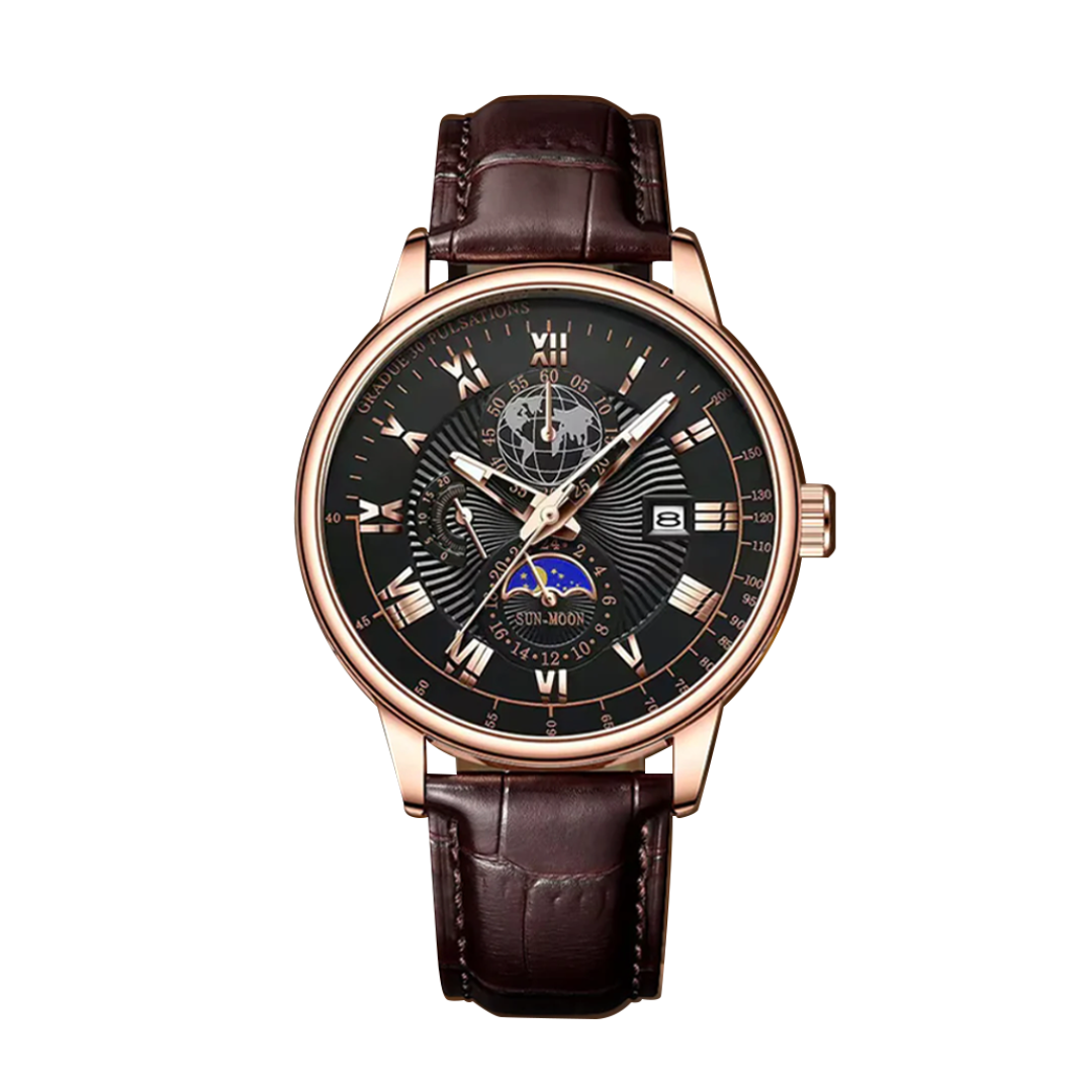 Julian | Global Voyager Moon Phase Watch