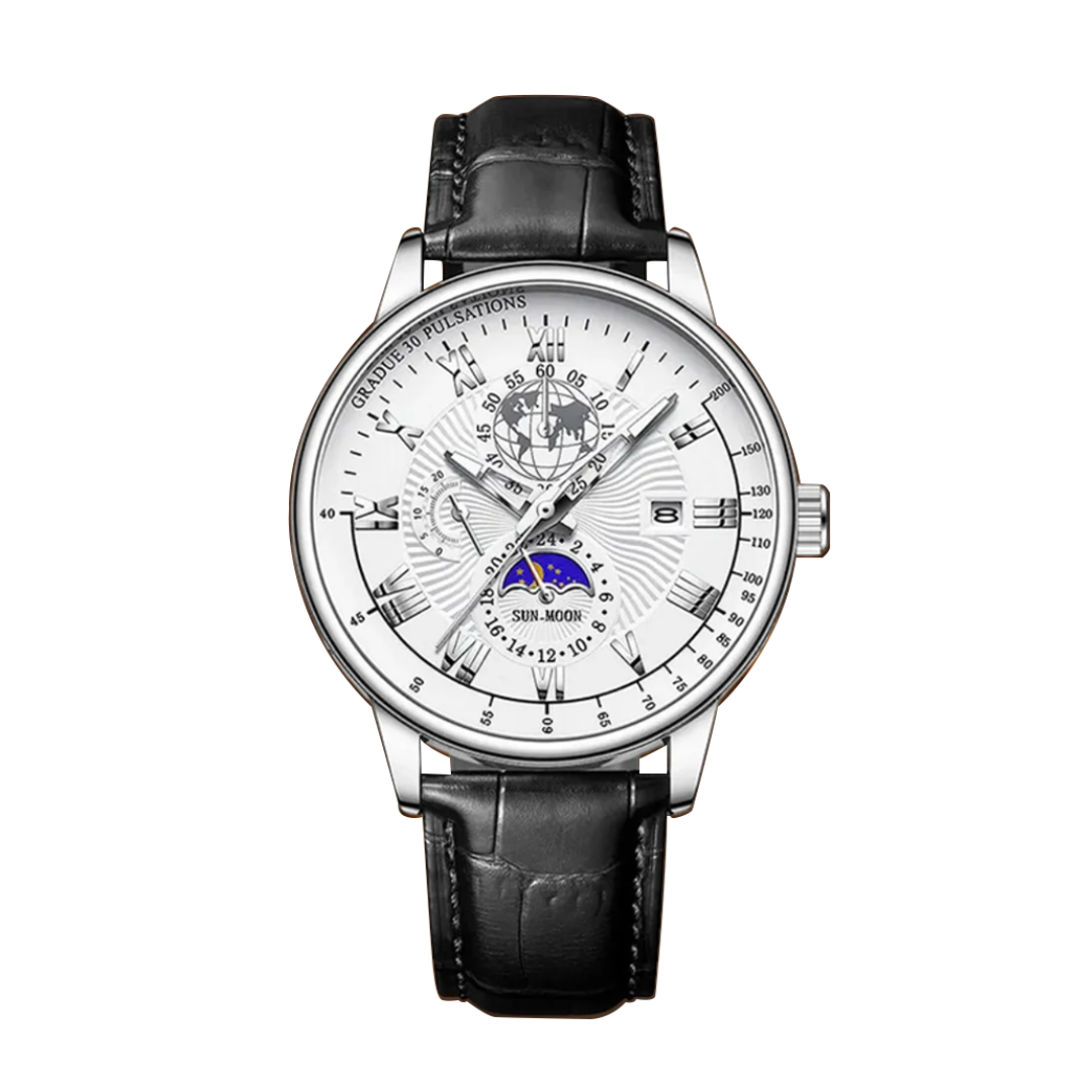 Julian | Global Voyager Moon Phase Watch