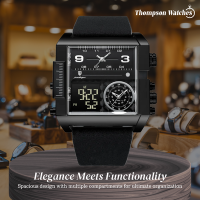 Dominic | Dual Display Fusion Watch