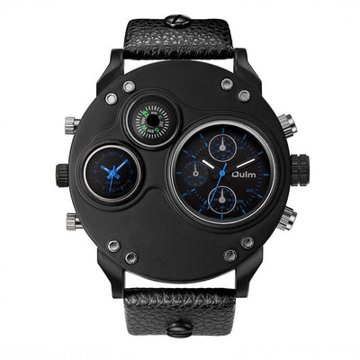 "Titan" Oversized Multi-Dial Watch