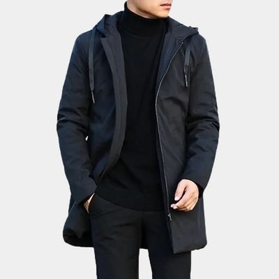 Avencea - Stylish Long Men's Coat