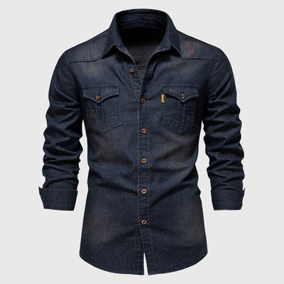 Autunno Azzurro – Denim Shirt