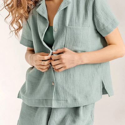 Tranquil Linen PJ Set