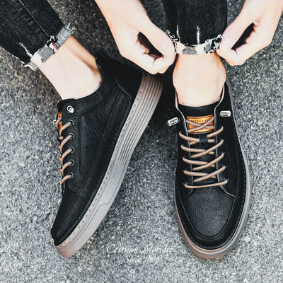 Vincenzo Giuliani™ Genuine Leather Sneakers