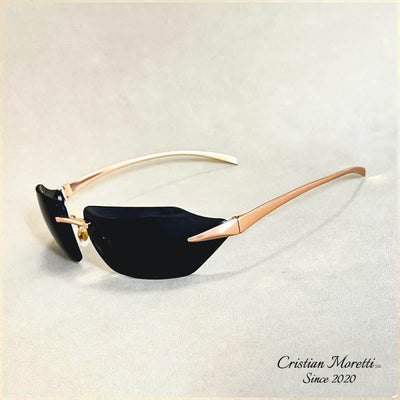 Carlo™ Rimless Polarized Sunglasses by Cristian Moretti™