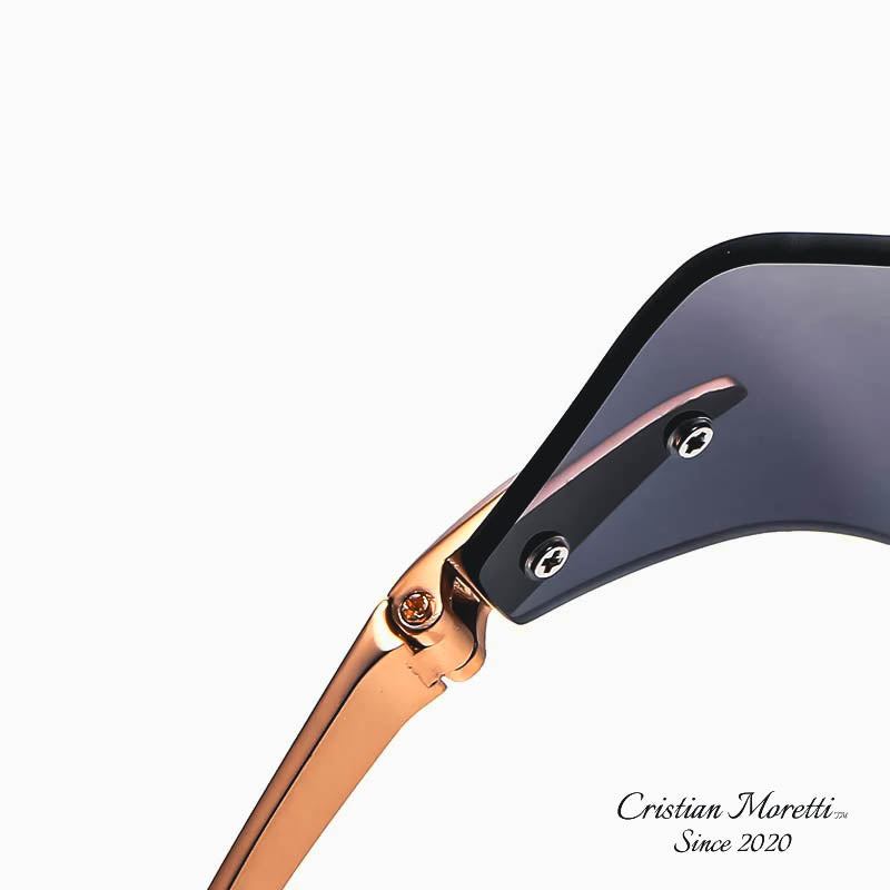 Carlo™ Rimless Polarized Sunglasses by Cristian Moretti™