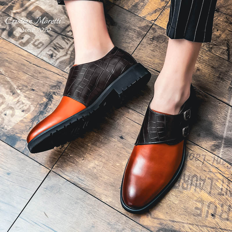 Fabrizio Moretti™ Premium Double Buckle Shoes