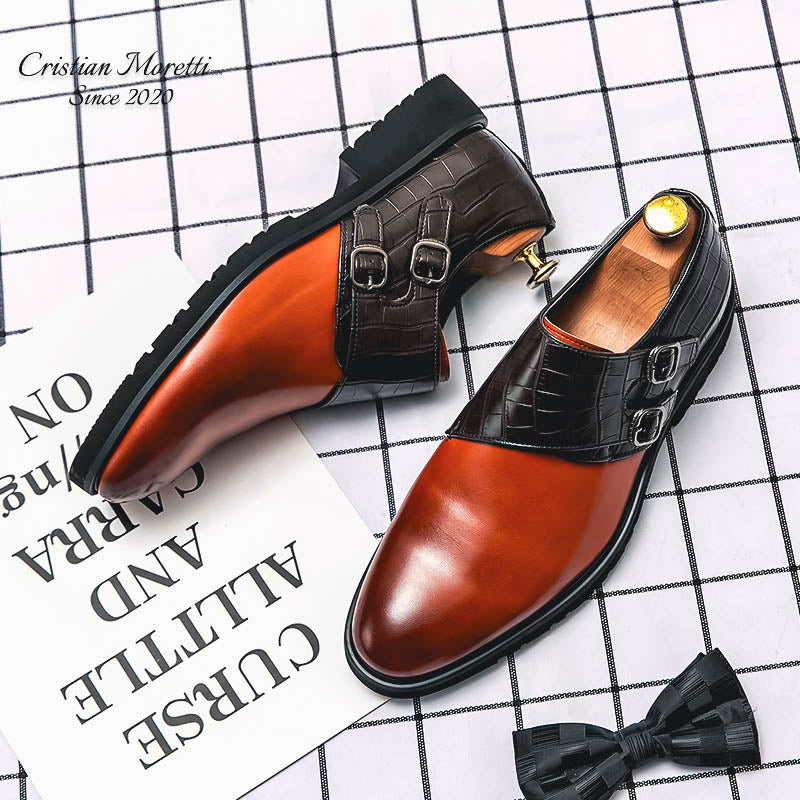 Fabrizio Moretti™ Premium Double Buckle Shoes