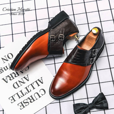 Fabrizio Moretti™ Premium Double Buckle Shoes