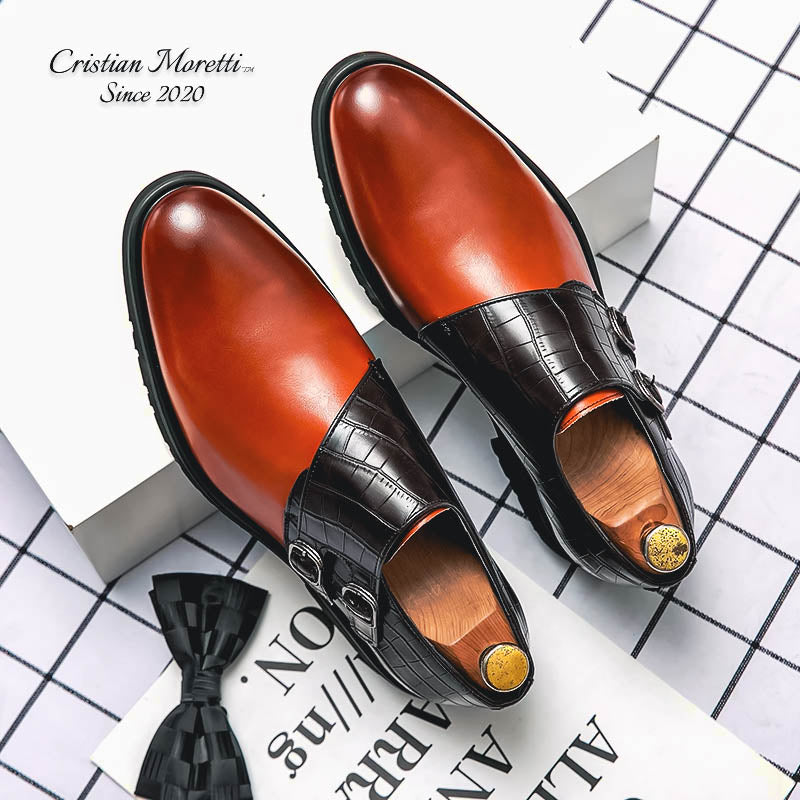 Fabrizio Moretti™ Premium Double Buckle Shoes
