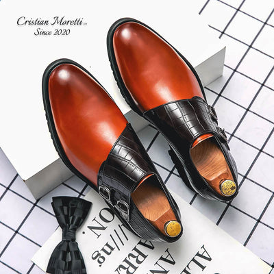 Fabrizio Moretti™ Premium Double Buckle Shoes