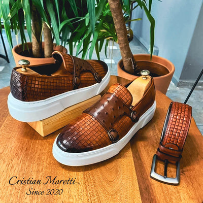 Fabio De Luca™ Premium Double Buckle Sneakers