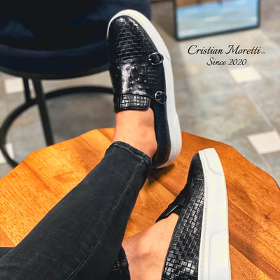 Fabio De Luca™ Premium Double Buckle Sneakers