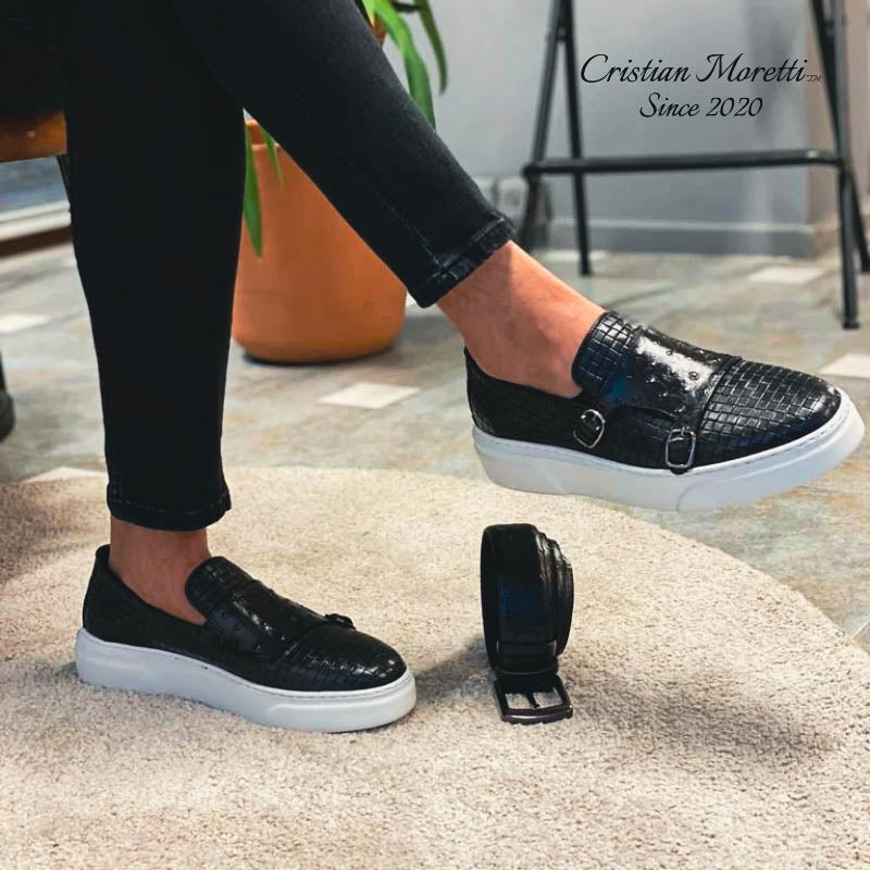 Fabio De Luca™ Premium Double Buckle Sneakers
