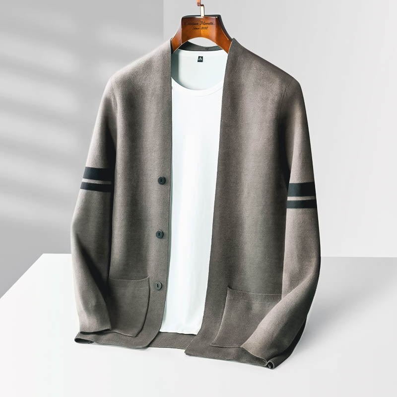 Enrico Marino™ 100% Pure Wool Cardigan