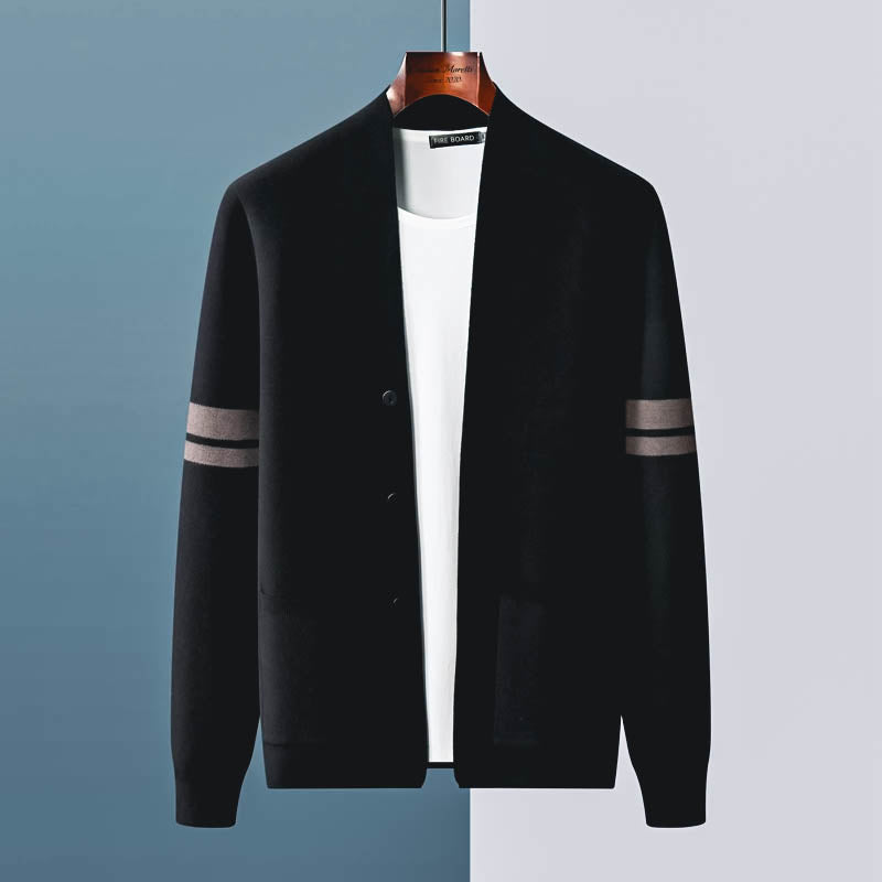 Enrico Marino™ 100% Pure Wool Cardigan