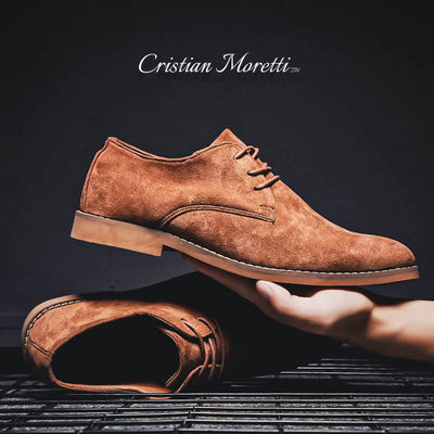 Brooklyn™ Genuine Suede Leather Oxfords