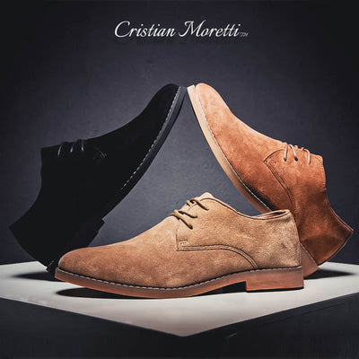 Brooklyn™ Genuine Suede Leather Oxfords