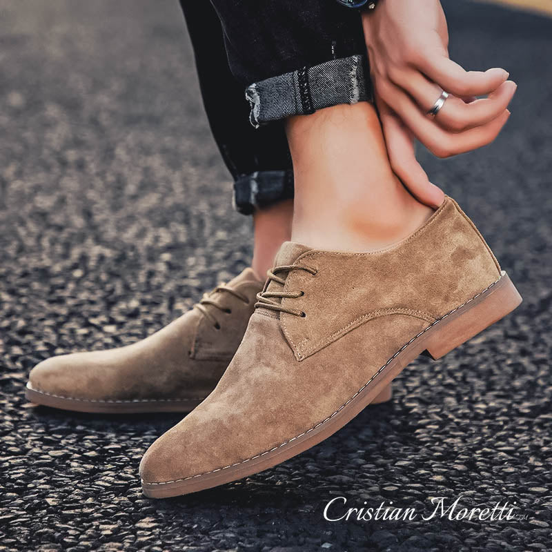 Brooklyn™ Genuine Suede Leather Oxfords