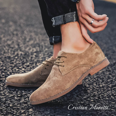 Brooklyn™ Genuine Suede Leather Oxfords
