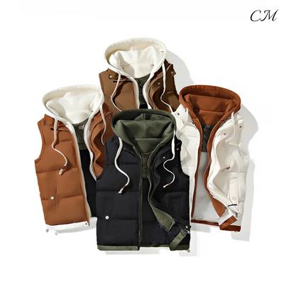 "Metro" Hooded Vest