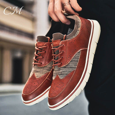 Vanguard™ Genuine Leather Sneakers