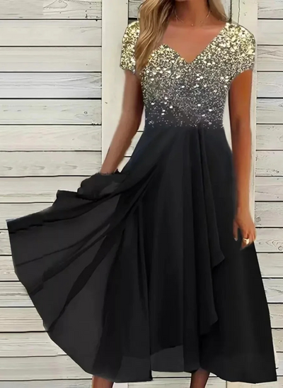 ISABELLA V-NECK | DAY DRESS