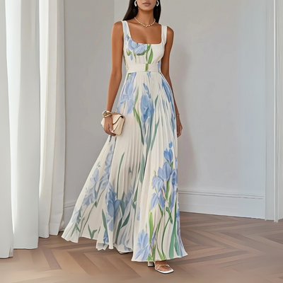Ellise | Elegant Floral Maxi Dress