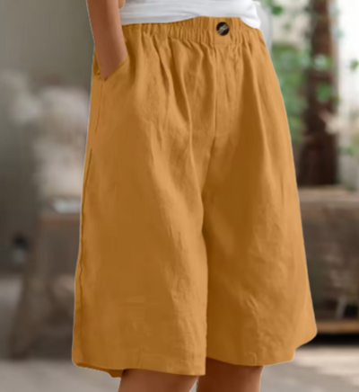 Ellen | Breezy Everyday Linen Shorts