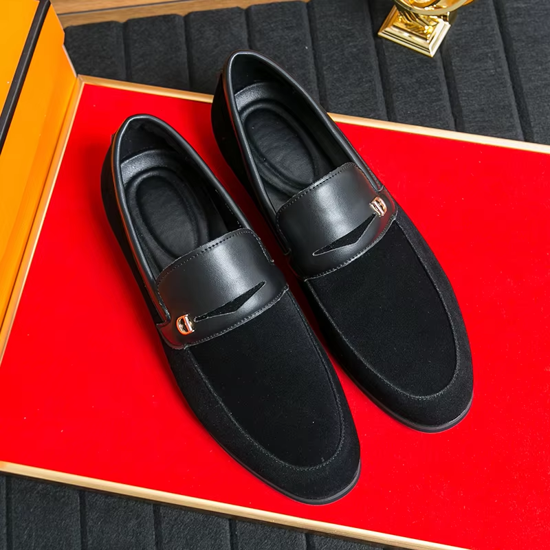 Didier Poulain Slip-On Leather Loafers