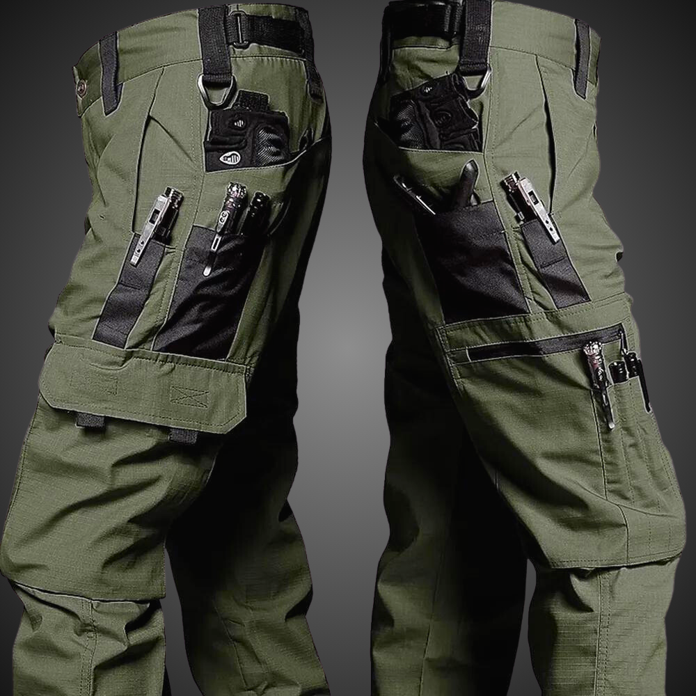 Avencea Tactical Camouflage Pants with Multi-Pocket System and Waterproof Ripstop Fabric