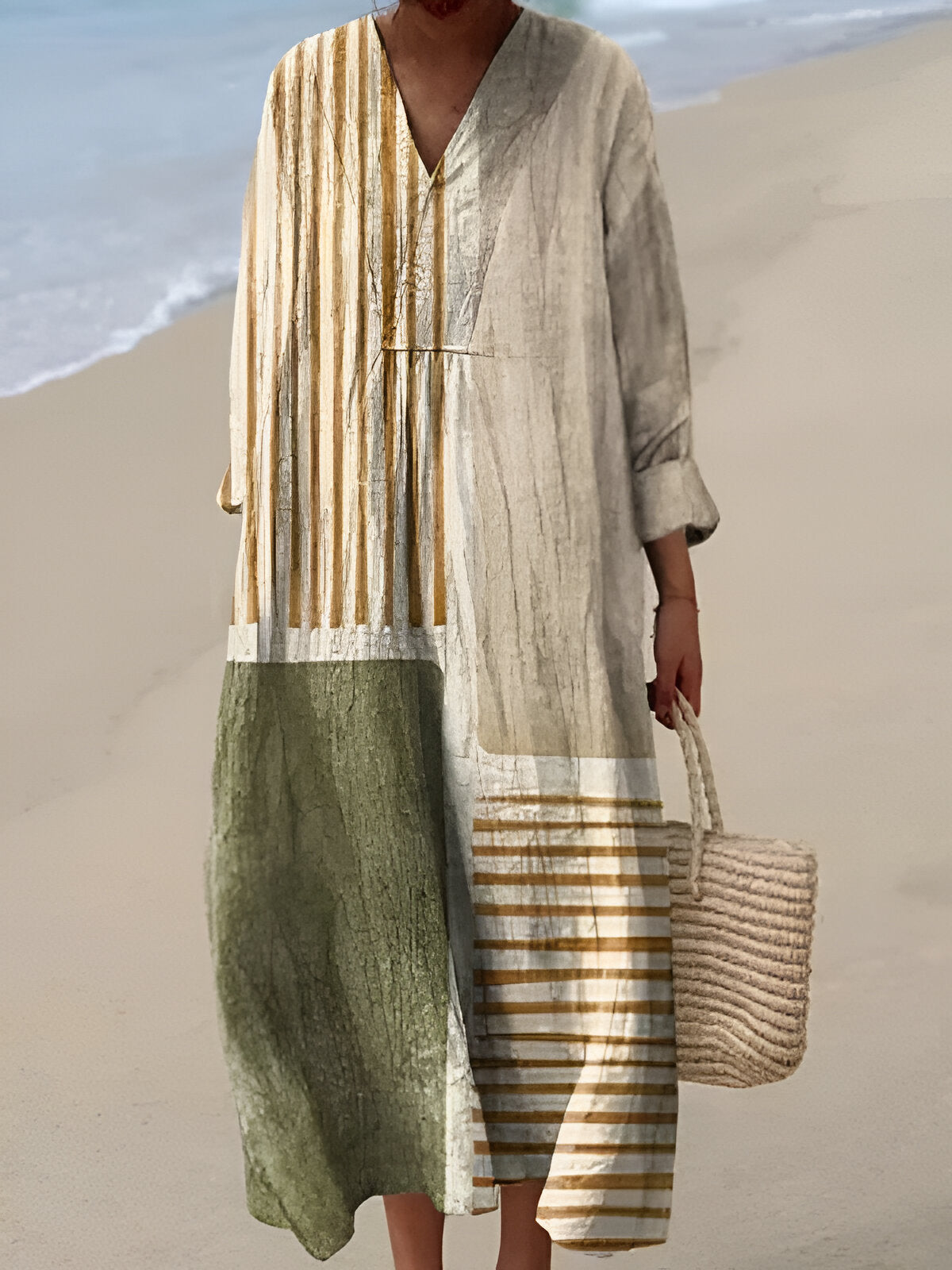 Imelda™ - ELEGANT GEOMETRIC DRESS WITH A MODERN SILHOUETTE