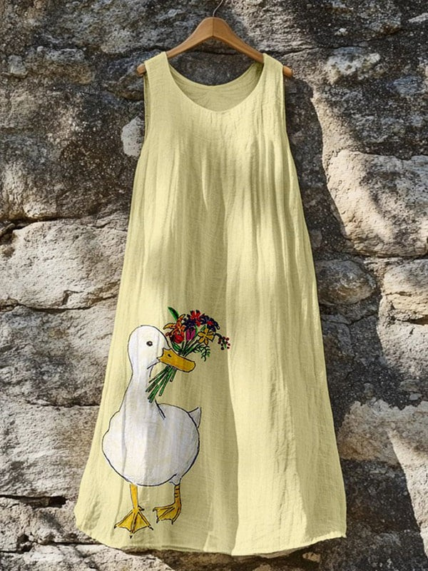 Wren | Floral Duck Delight Dress