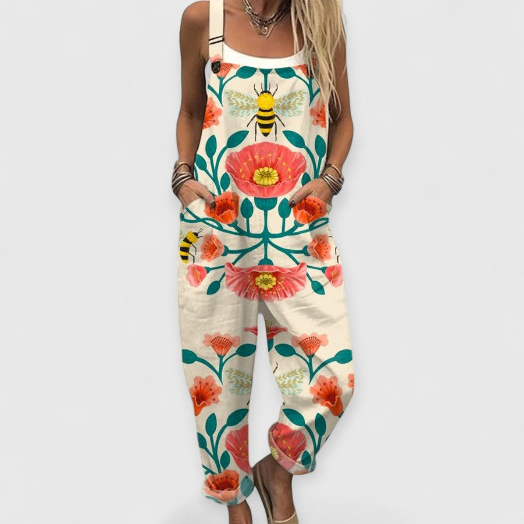 Isla - Casual Floral Jumpsuit