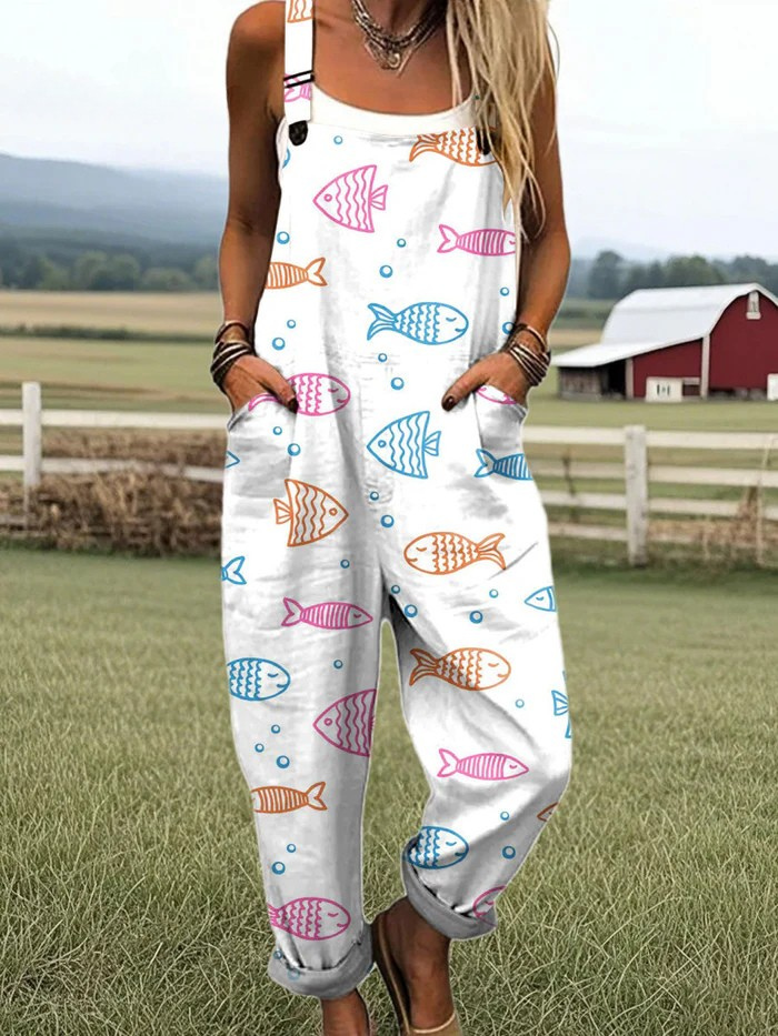 Ocean Whimsy Jumpsuit