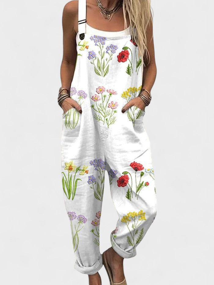 Ida | Wildflower Garden Overalls
