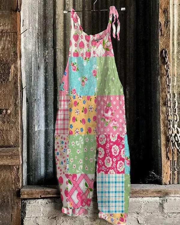 Freya | Bohemian Floral Jumpsuit