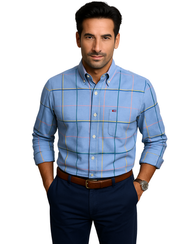 Castelvio – Men’s Contemporary Pattern Shirt
