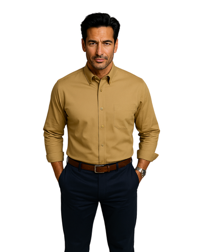 Formaro – Men’s Solid Tactical Dress Shirt