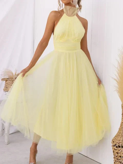 Aria-Turtleneck Trend Dress