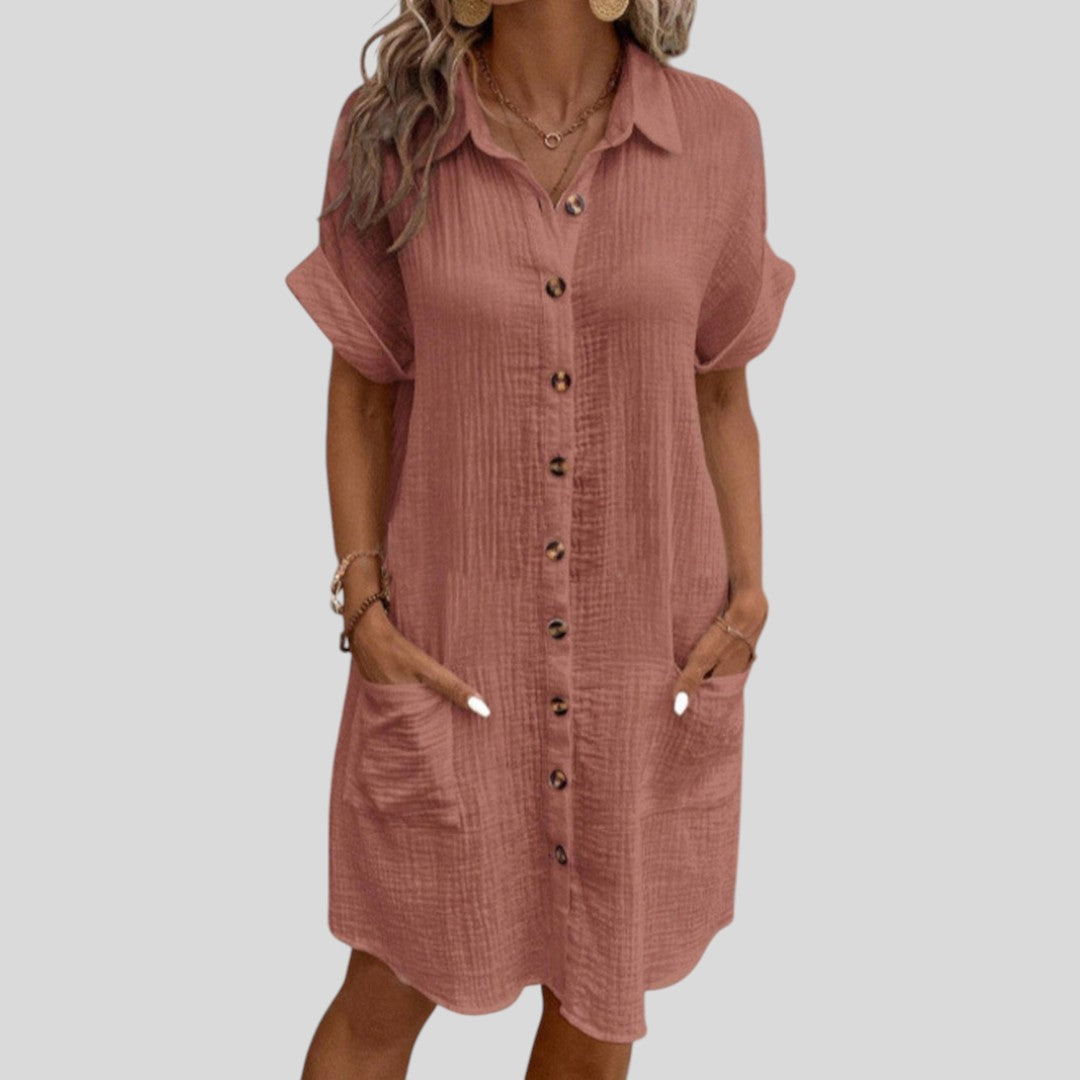 Hailey | Women’s Retro Shirt Dress