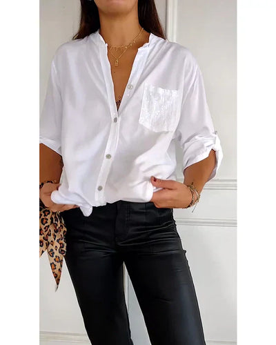 Elaine™ | Chic Glamour Top