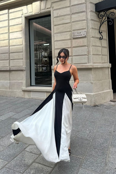 Eliana - Paneled Maxi Dress