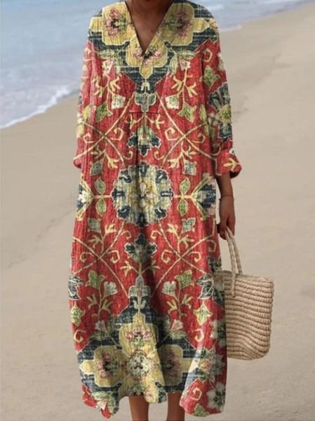 Ottilie™ | Flowing Boho Dress