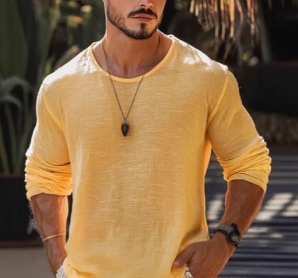 Carter™ - Linen Loose Long Sleeve Shirt