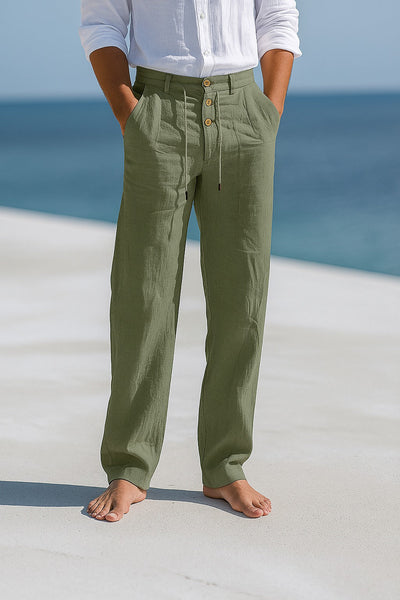 MATTEO | LEICHTE LEINEN-SOMMERHOSE