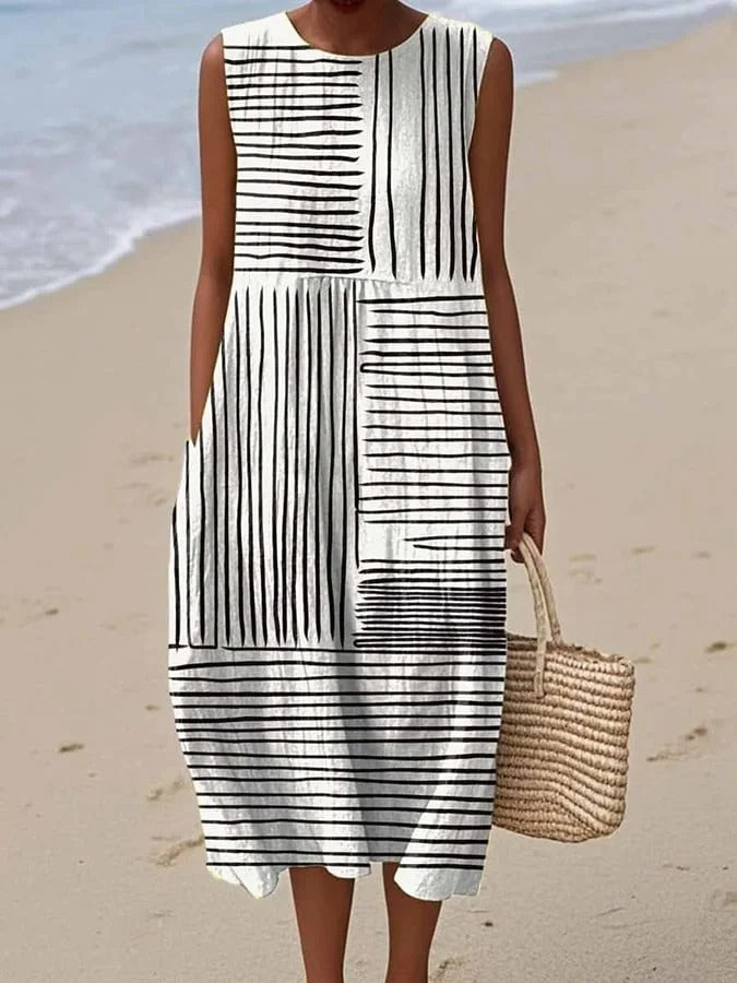 Tessa | Summer Breeze Printed Dress