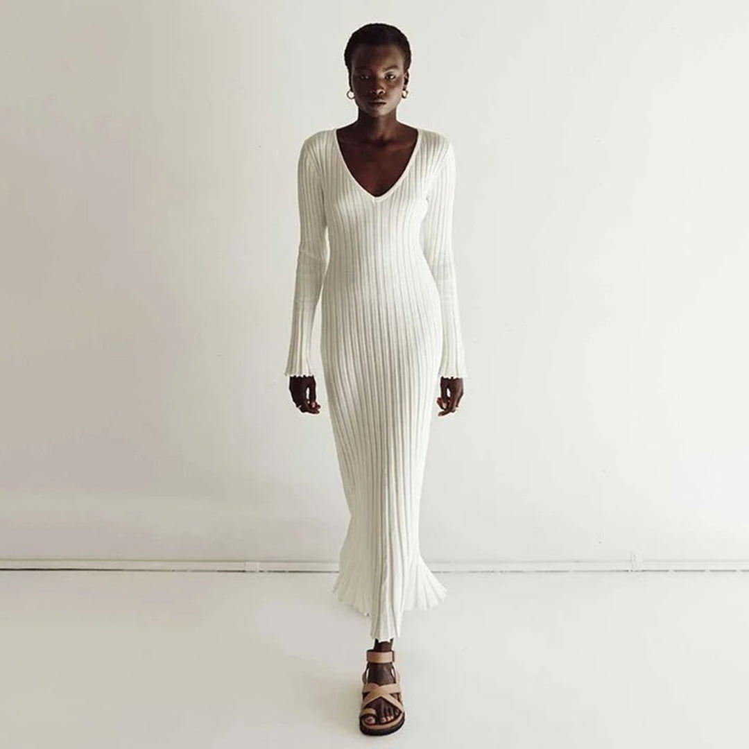 Nola – Knitted Maxi Dress